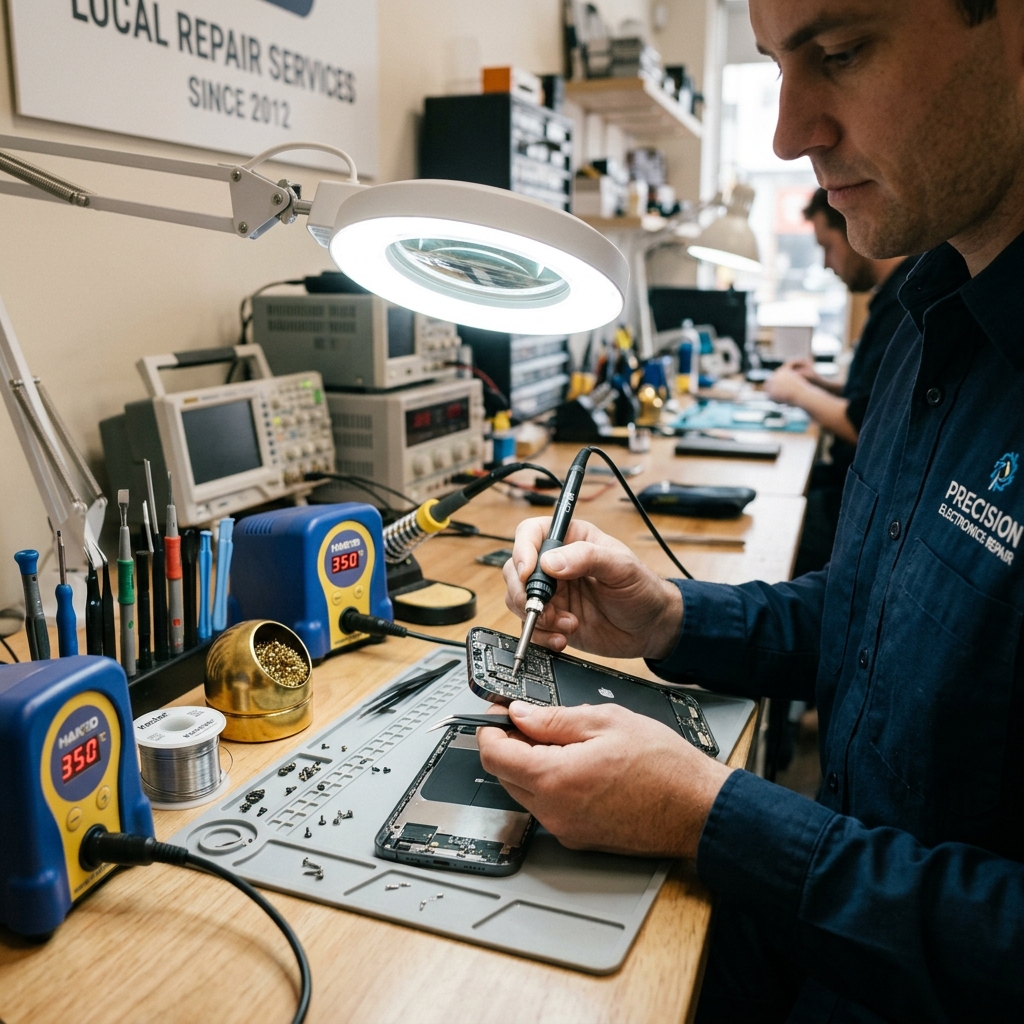 Abstract blue cover for speeding up a slow Windows PC.